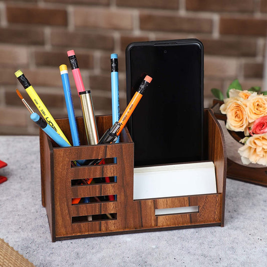 Morden Multi-Utility Desk Pen Holder