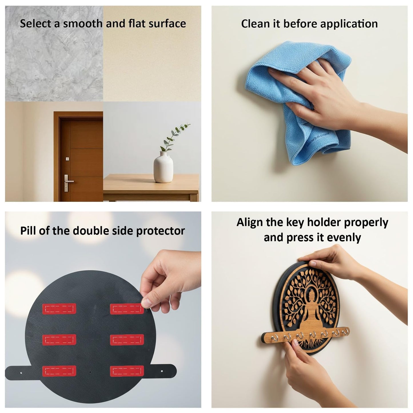 Buddha ZenTree Wall Key Holder