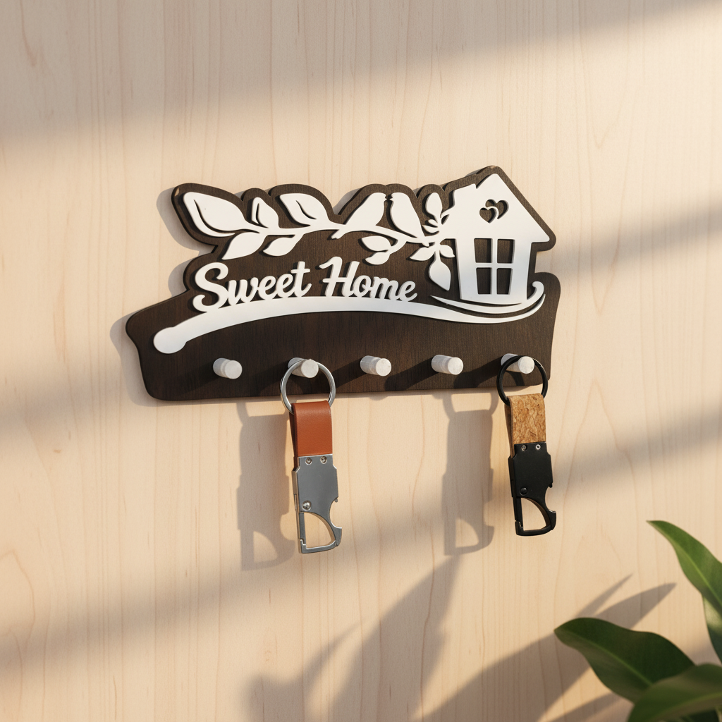 Cottage Charm Wall Key Holder