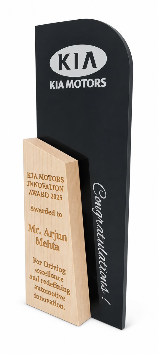 Duo Rise Personalised Trophy