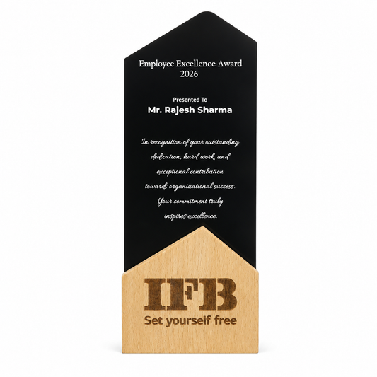 Peak House Personalised Trophy