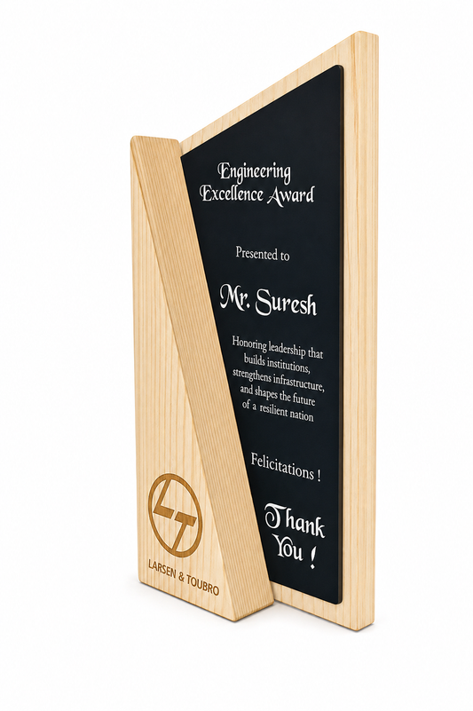 Twin Rise Personalised Trophy