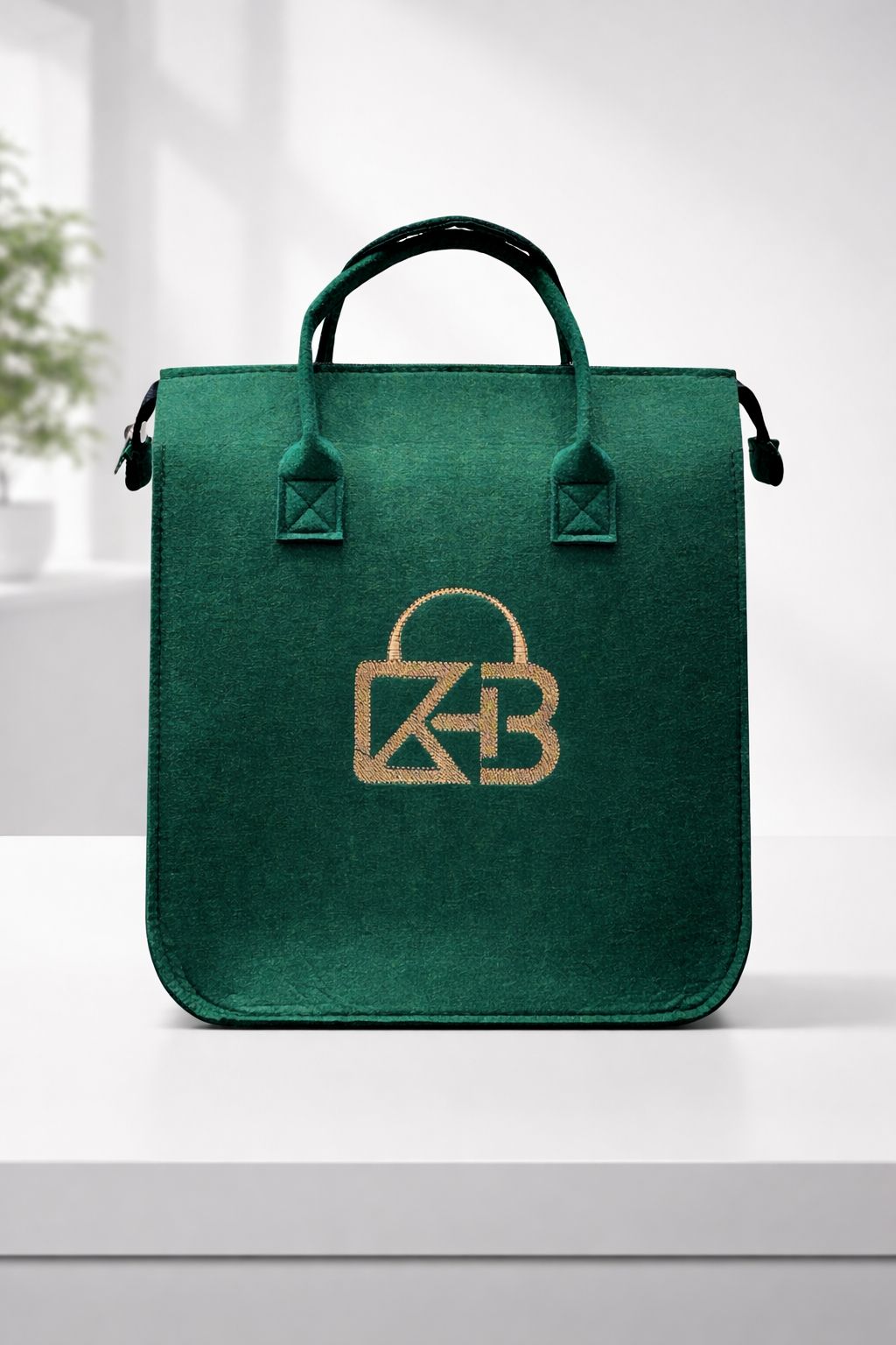 Signature Tote Bag – Green