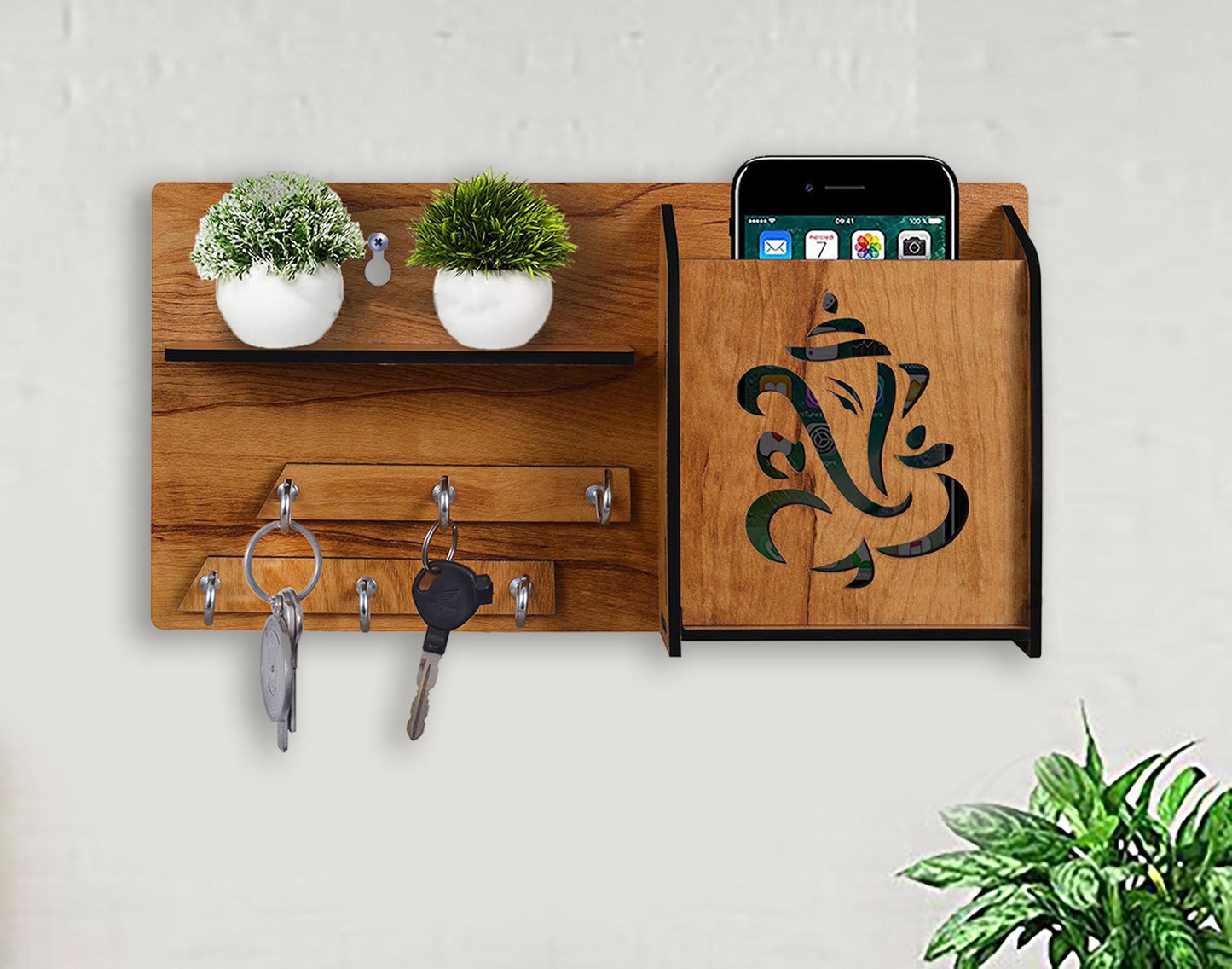 Divine Ganesha Entryway Key Holder
