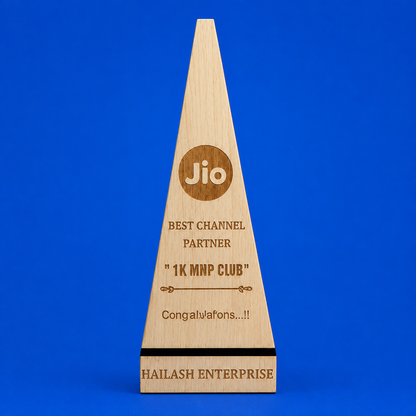 Summit Peak Personalised Trophy