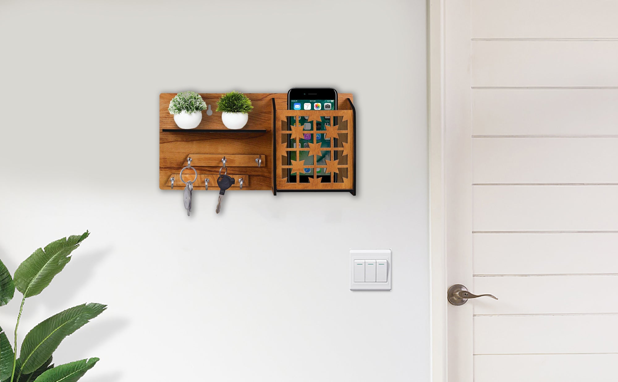 GridGuard Wall Key Holder