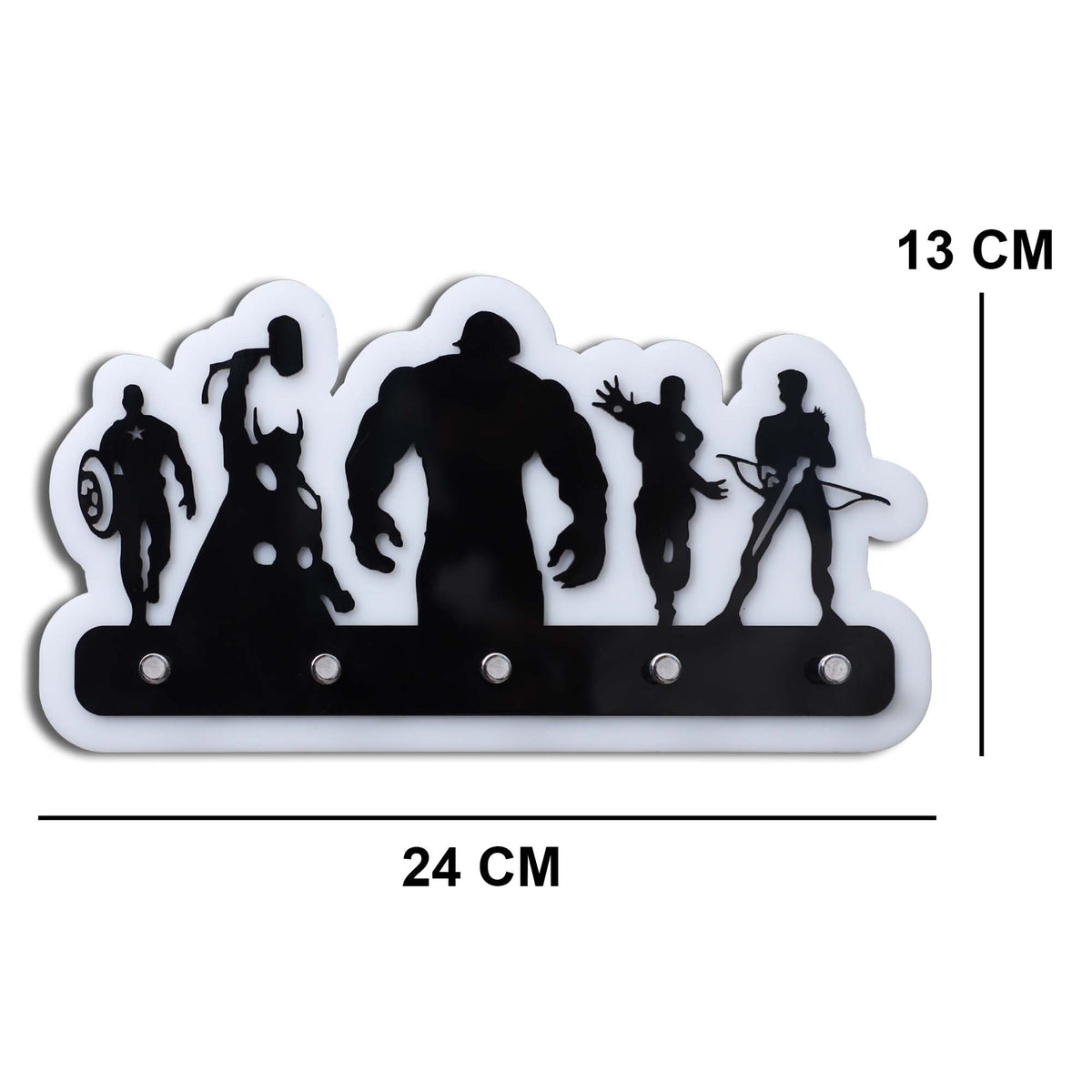 Hero Squad Wall Key Holder