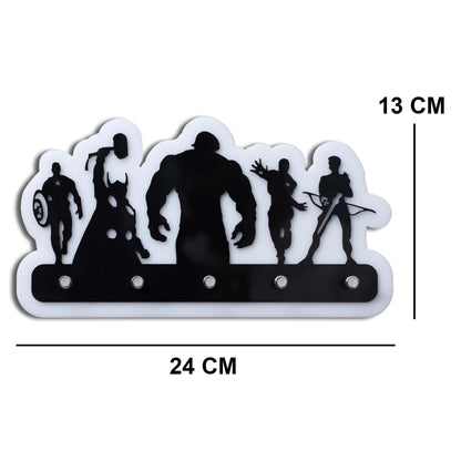 Hero Squad Wall Key Holder