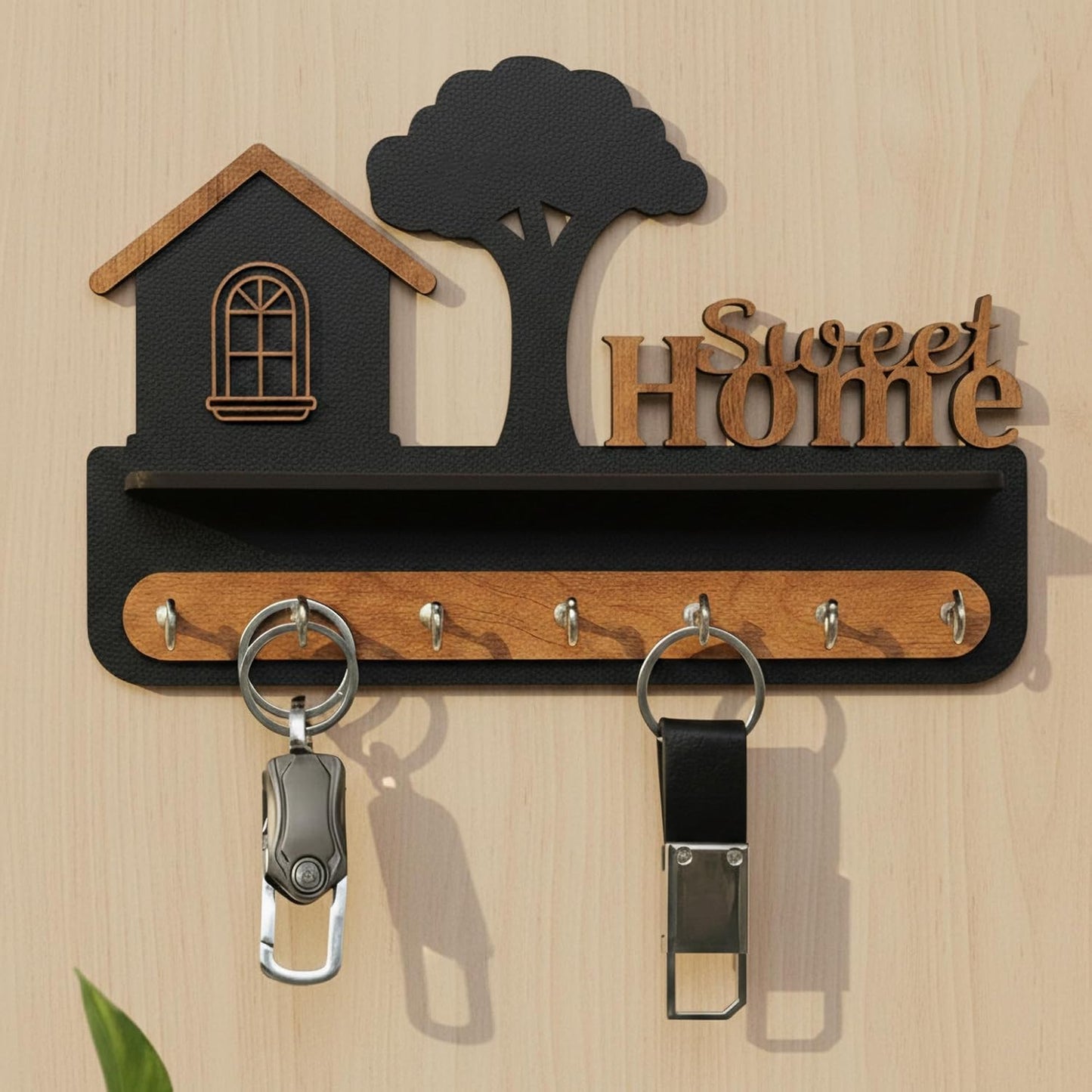 Sweet Haven Shelf Key Holder