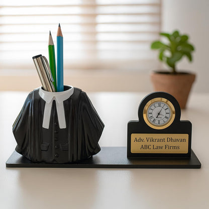Signature Advocate Personalized Desk Pen Stand
