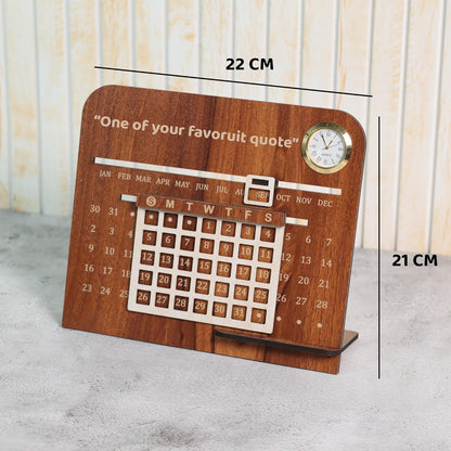 DateCraft Personalized Desk Calendar