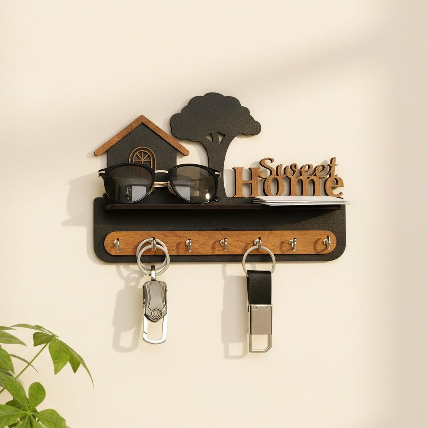 Sweet Haven Shelf Key Holder