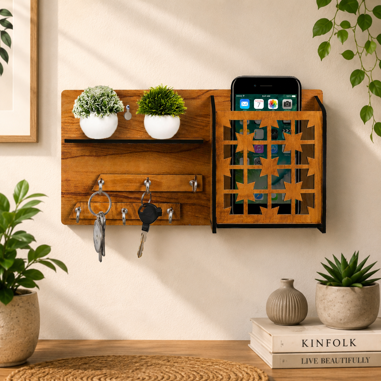 GridGuard Wall Key Holder