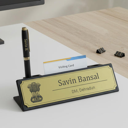 SignaDesk Executive Desk Nameplate