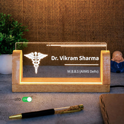 GlowEdge Personalized LED Nameplate