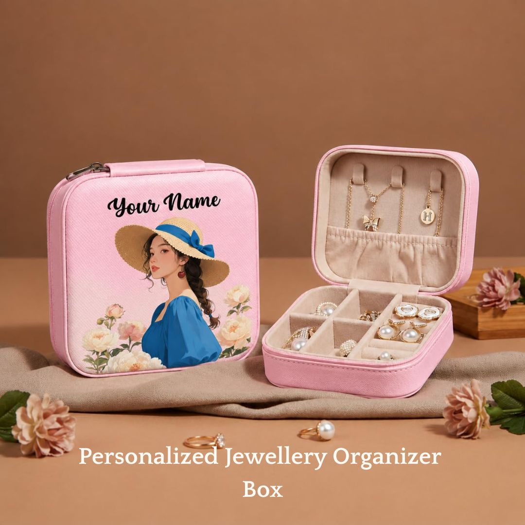 6 in 1 Personalized Rakshabandhan Sister Gift Hamper