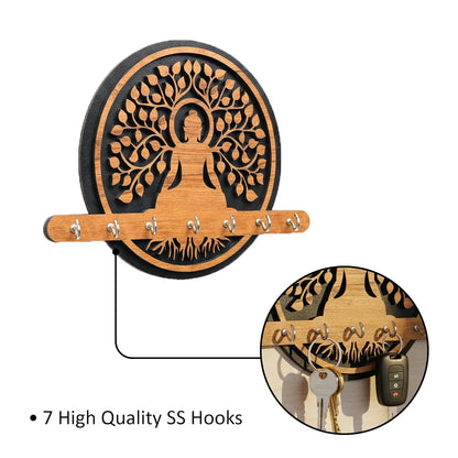Buddha ZenTree Wall Key Holder