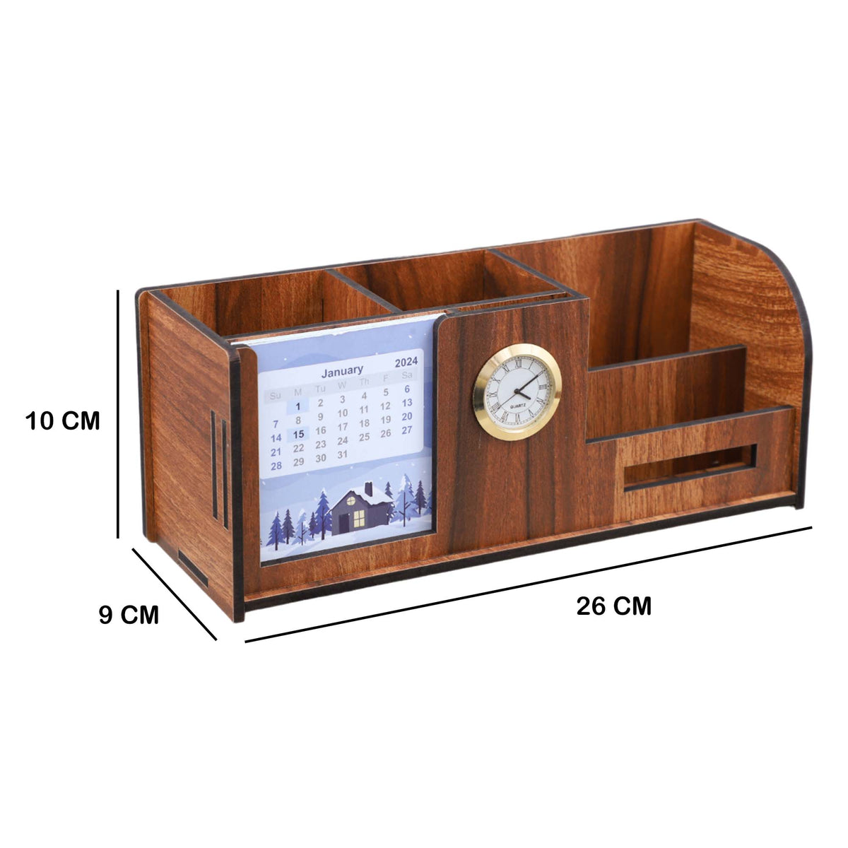 TimeDock Executive Desk Organizer