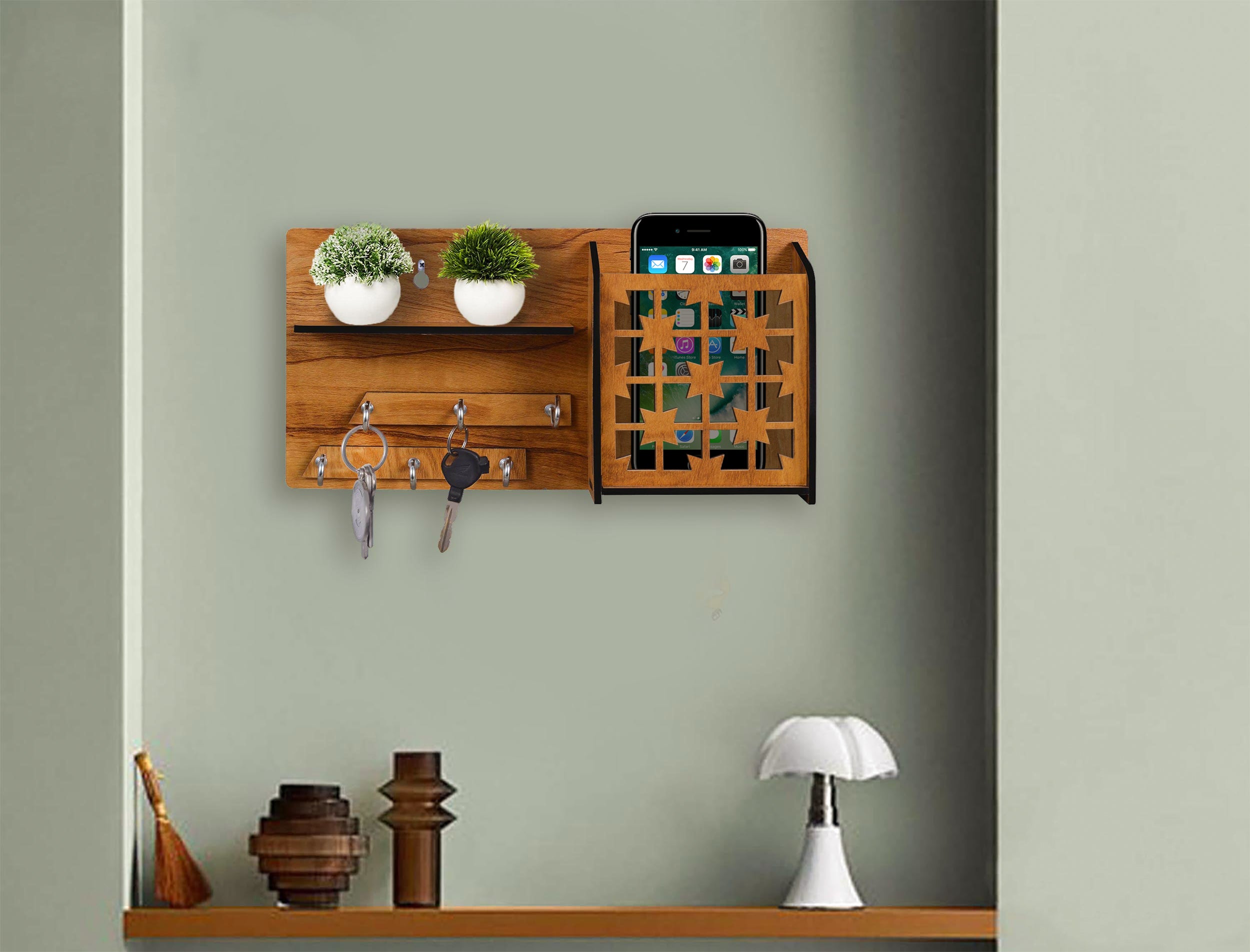 GridGuard Wall Key Holder