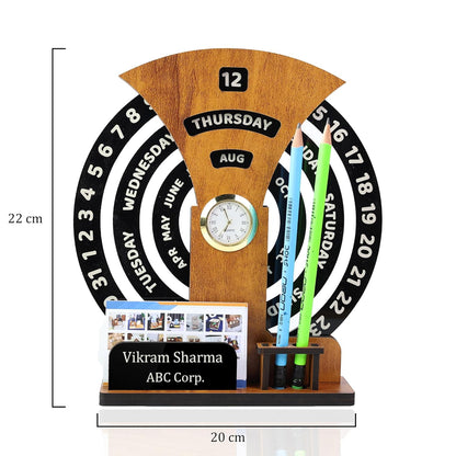 OrbitDate Personalized Desk Calendar