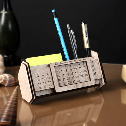 SlideCal View Desk Pen Stand