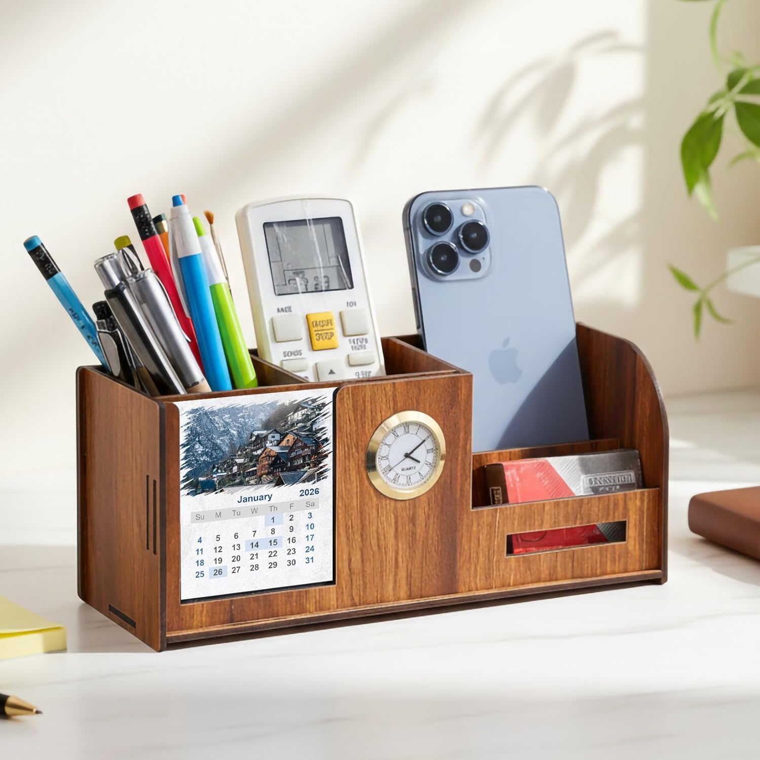 TimeDock Executive Desk Organizer