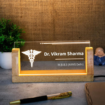 GlowEdge Personalized LED Nameplate