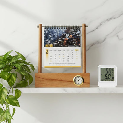 FrameFlip Personalized Desk Calendar