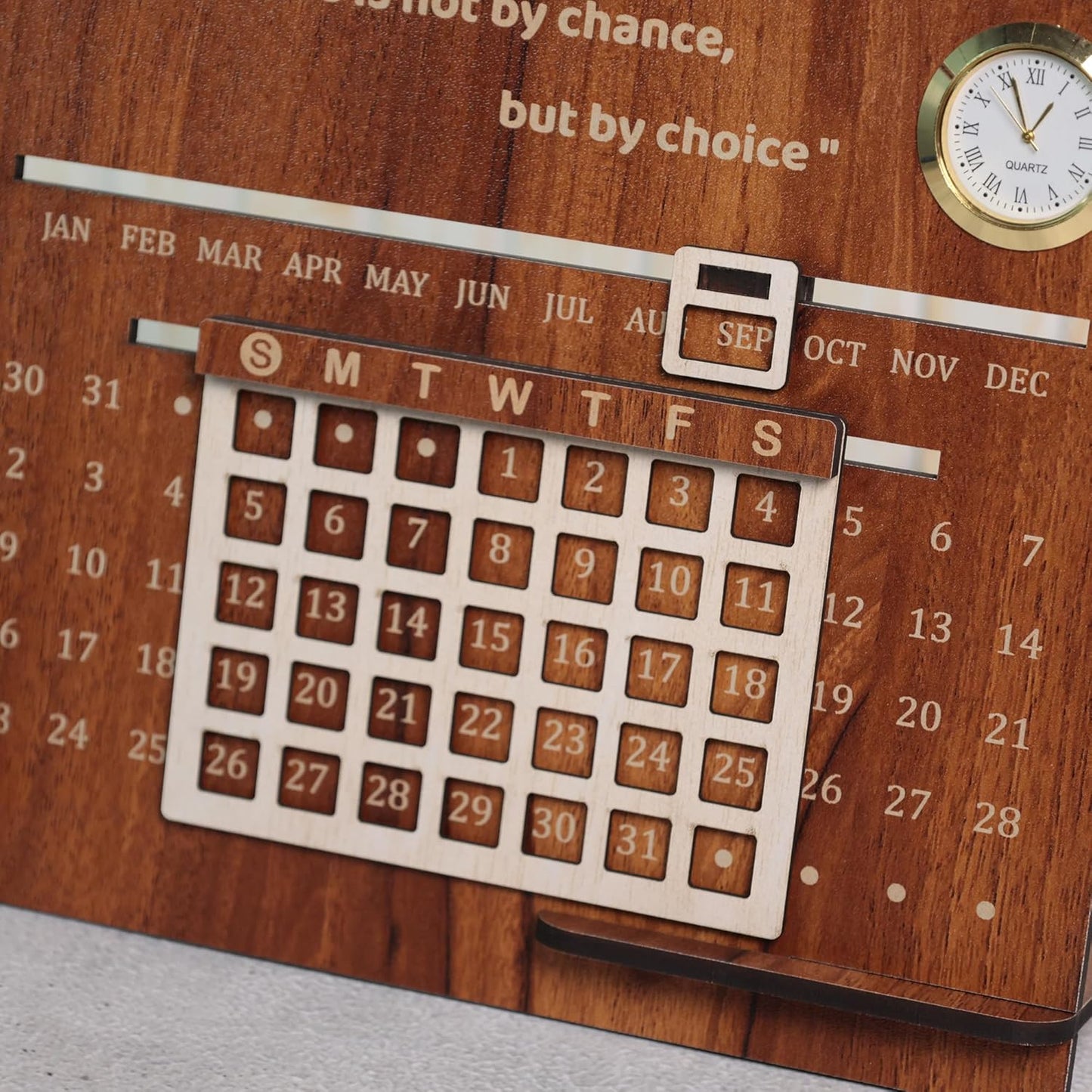 DateCraft Personalized Desk Calendar