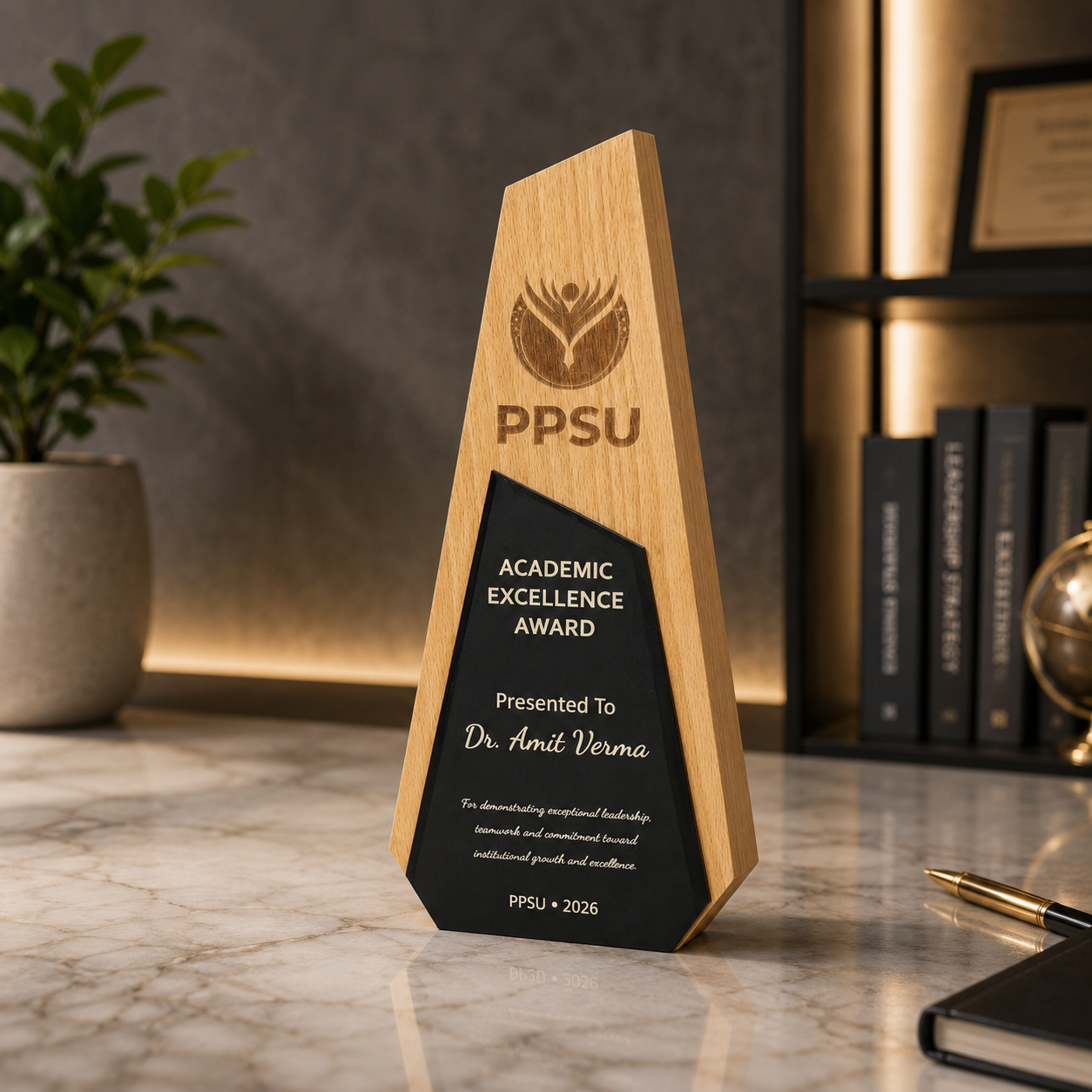 Apex Panel Personalised Trophy
