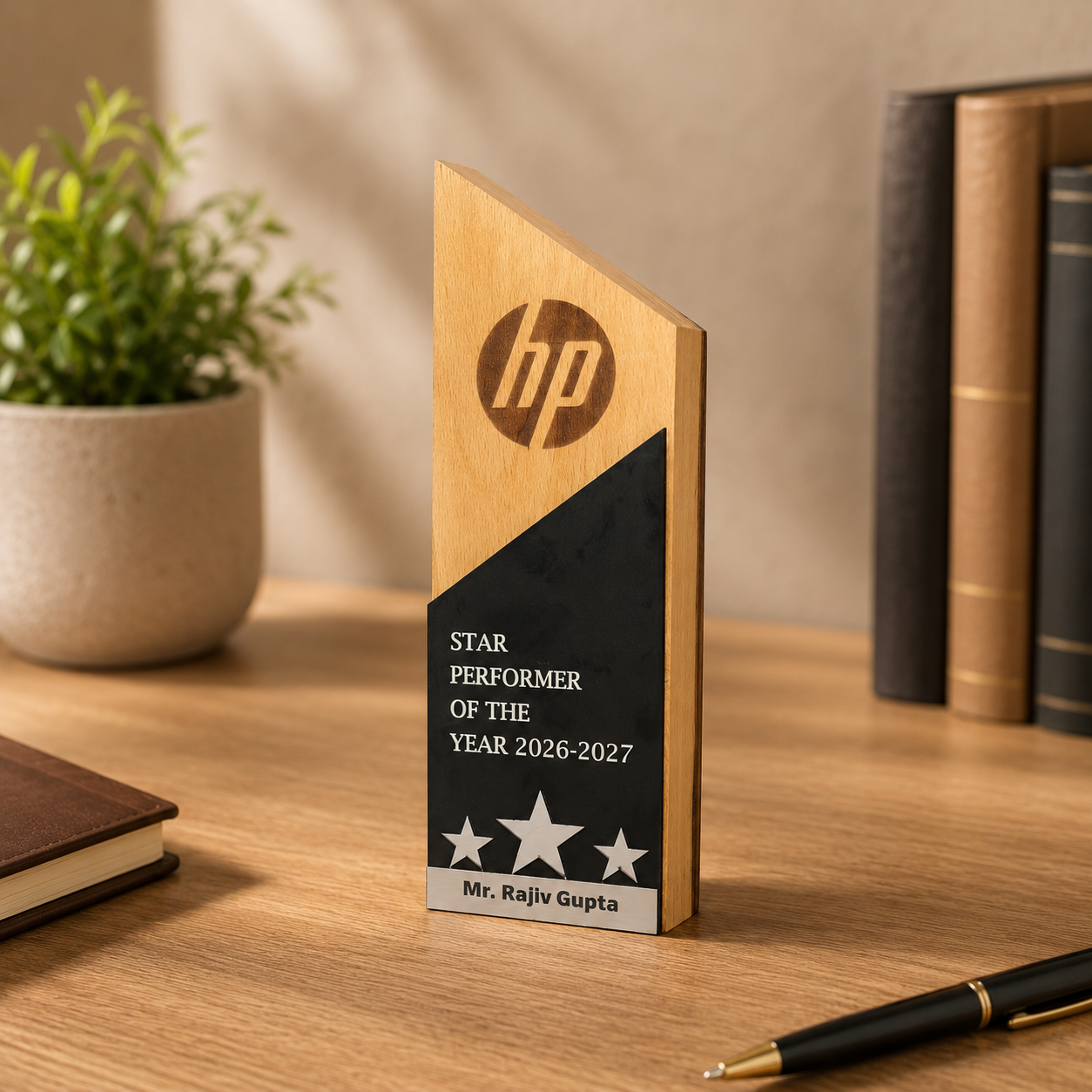 Star Edge Personalised Trophy