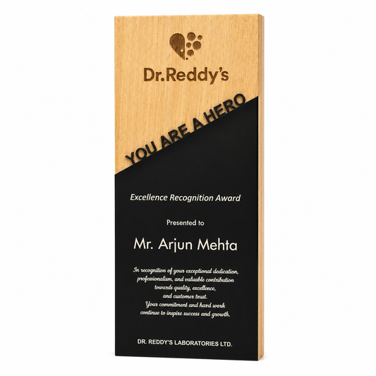 Bold Rise Personalised Trophy
