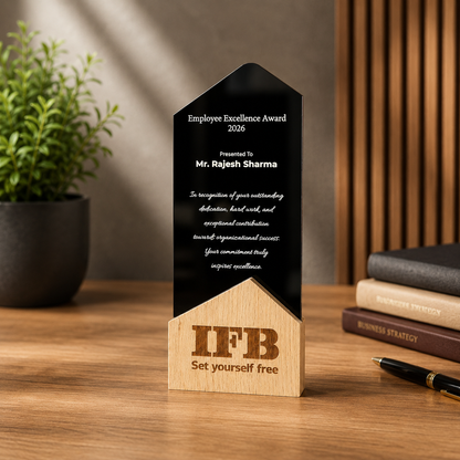 Peak House Personalised Trophy