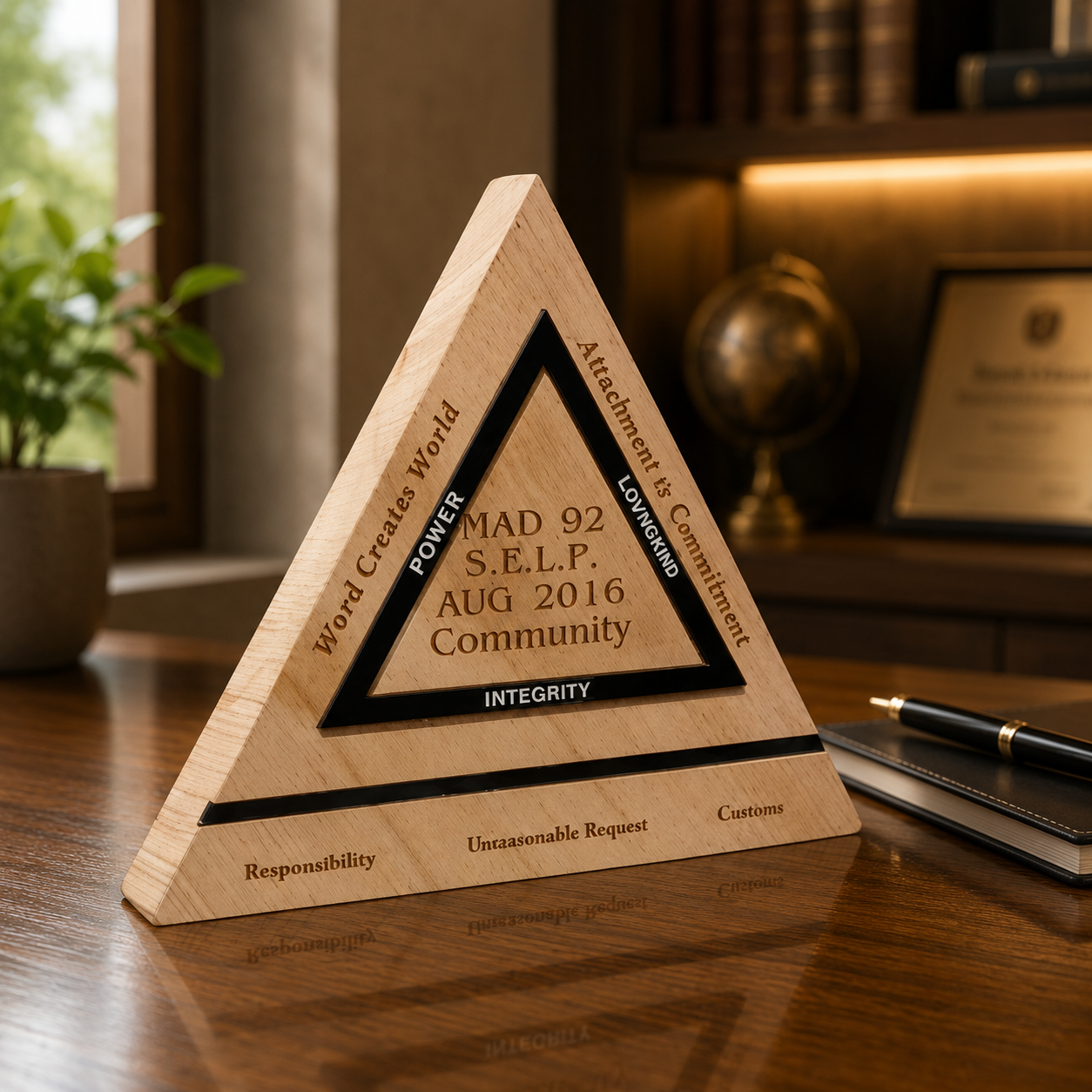 Trinity Peak Personalised Trophy