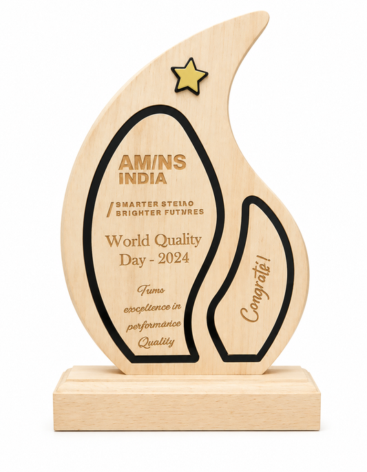 Star Flow Personalised Trophy