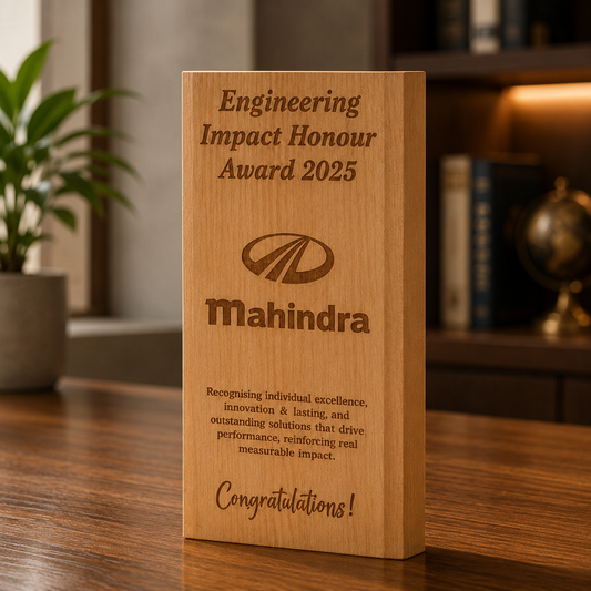 Classic Block Personalised Trophy
