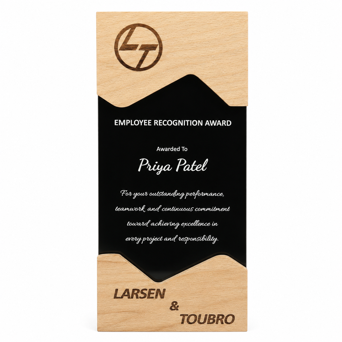 Wave Frame Personalised Trophy