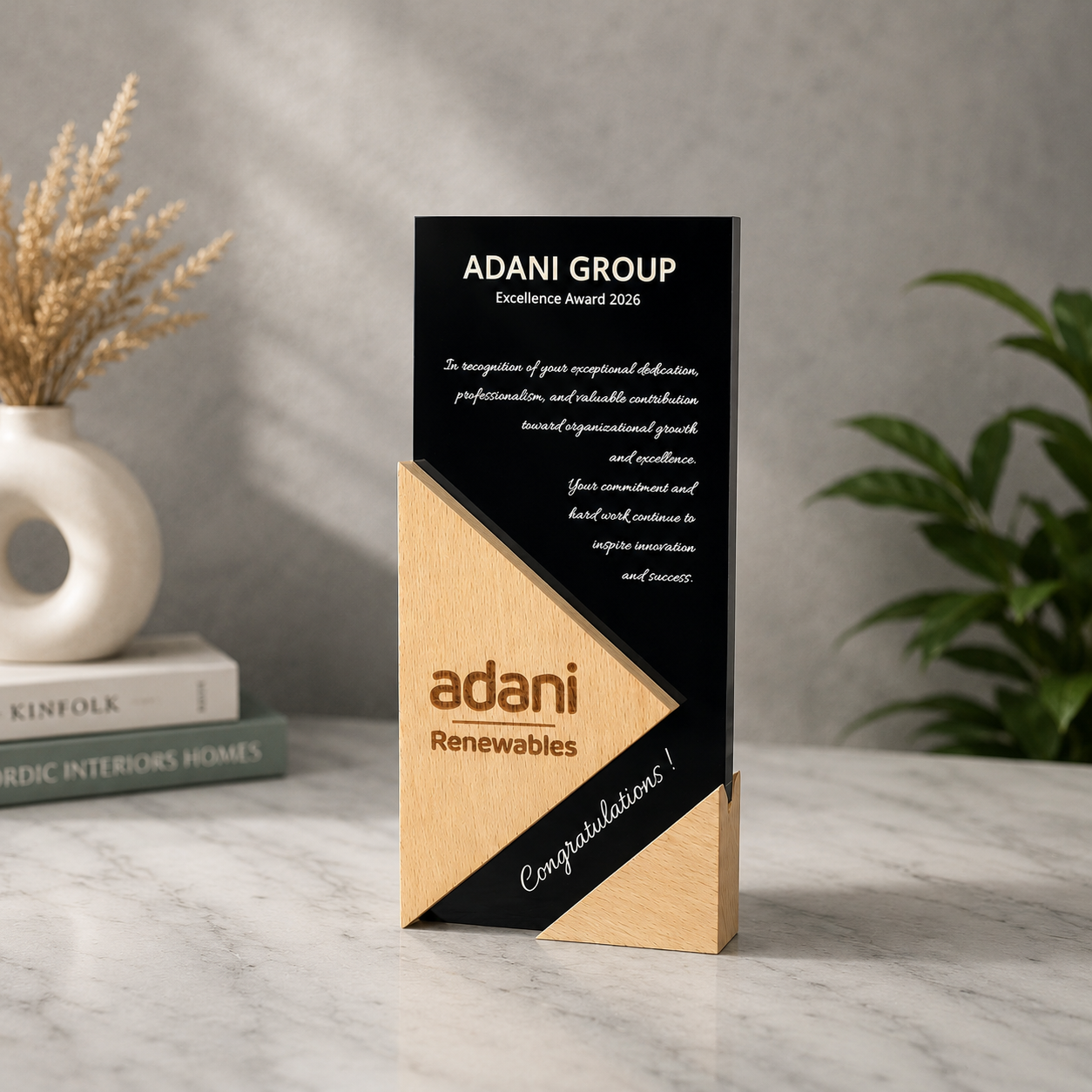 Arrow Rise Personalised Trophy