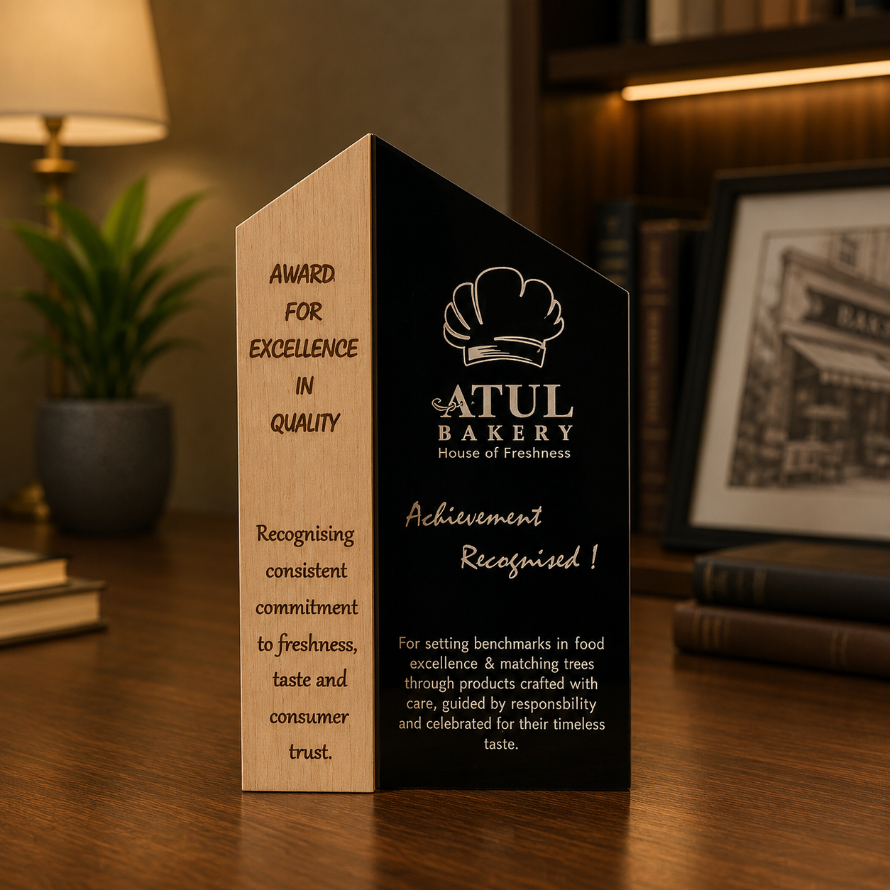 Duo Peak Personalised Trophy