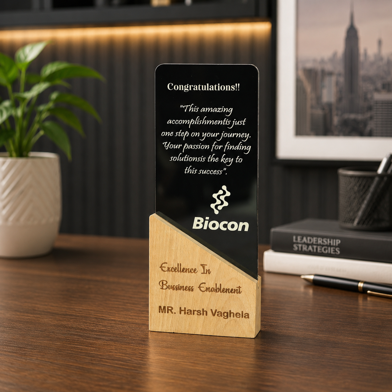 Rise Base Personalised Trophy
