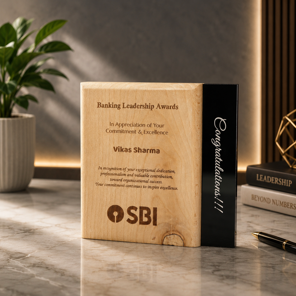 Grand Panel Personalised Trophy
