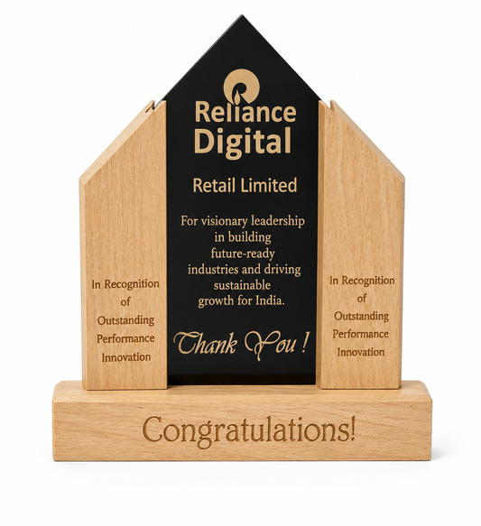 Crown Frame Personalised Trophy