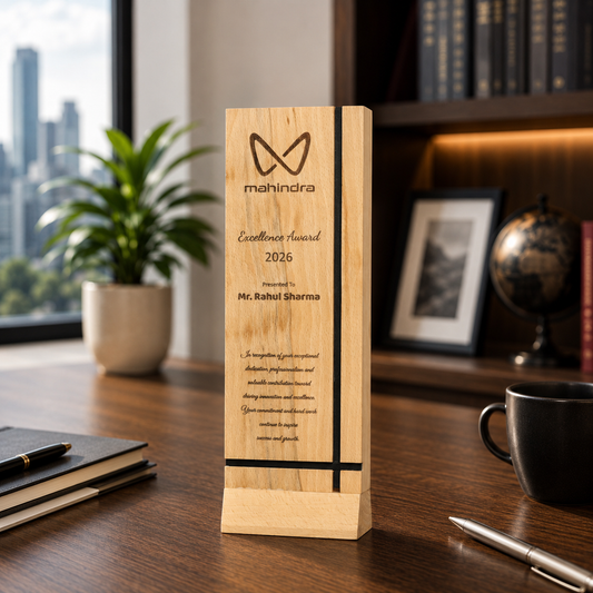 Line Crest Personalised Trophy