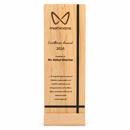 Line Crest Personalised Trophy