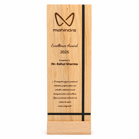 Line Crest Personalised Trophy