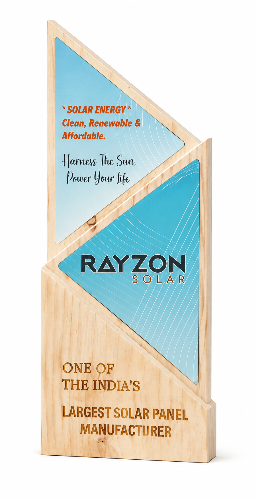 SkyRise Geometric Trophy