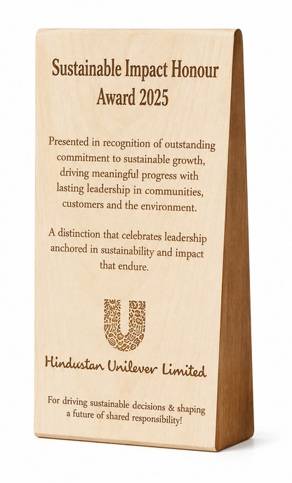 PureWood Slant Trophy