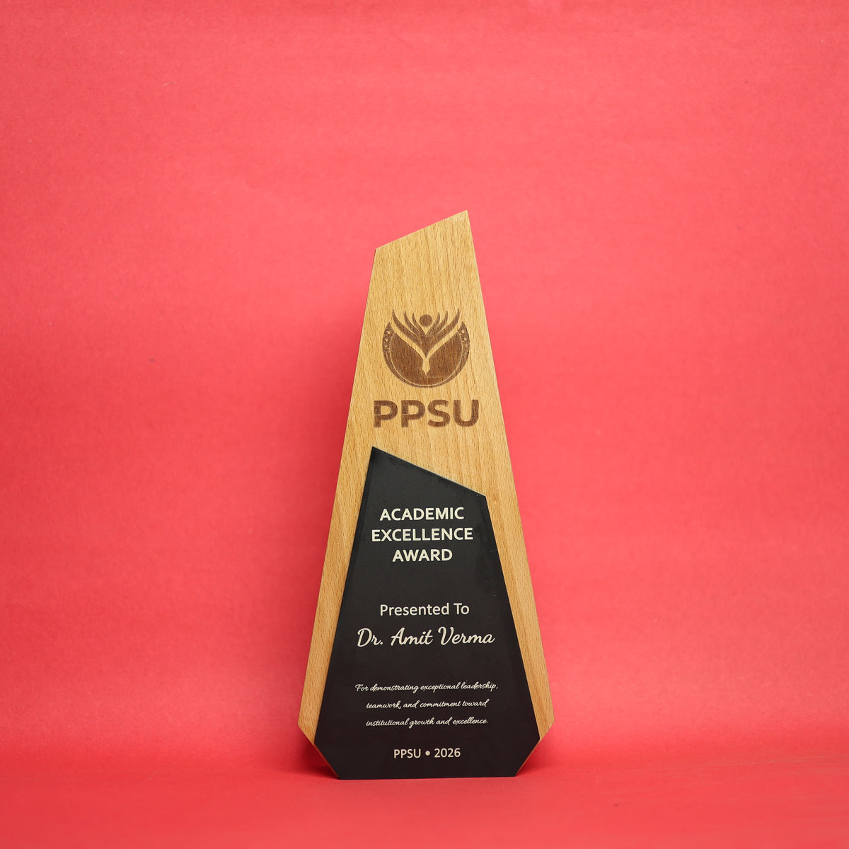 Apex Panel Personalised Trophy