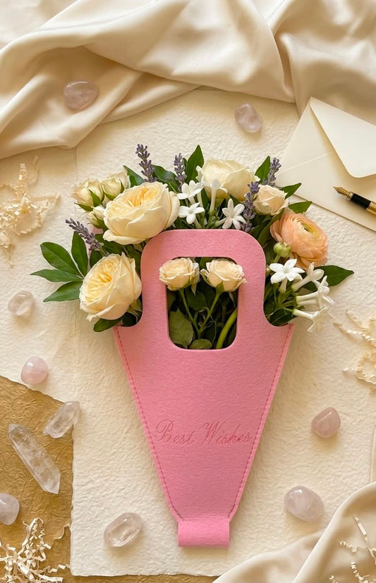 BloomCone Floral Gift Wrap – Pink