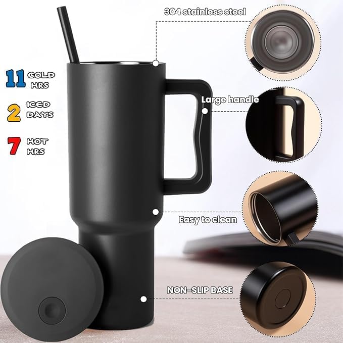 Pesonalized EpicSip Hand Tumbler – Black
